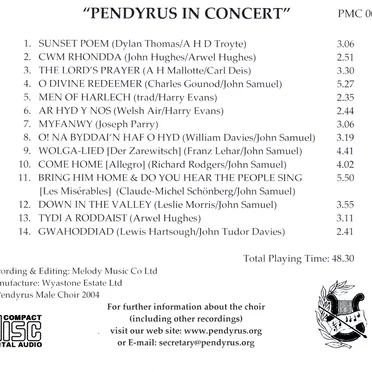 Pendyrus Male Choir