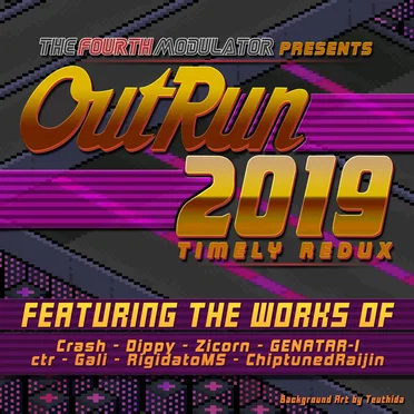 OutRun 2019 - Timely REDUX by Various Artists - album cover