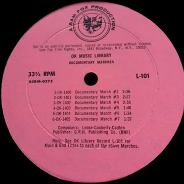Documentary Marches/Documentary/Scenic