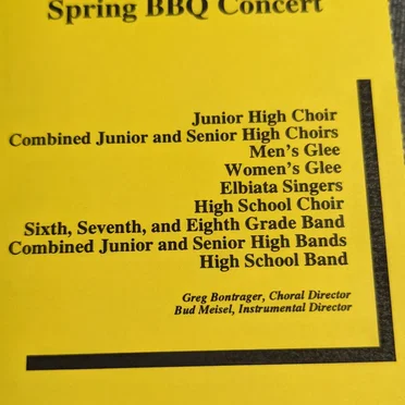 1997 Spring BBQ Concert by Goessel High School Music Dept. - album cover