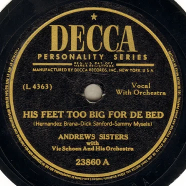 His Feet Too Big for de Bed / Jack Jack Jack