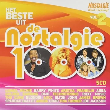 Het beste uit De Nostalgie 1000, vol. 2 by Various Artists - album cover