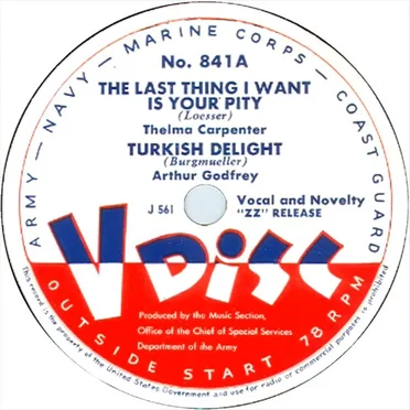 The Last Thing I Want Is Your Pity / Turkish Delight / Hari Kari / Trifling Gal by Various Artists - album cover