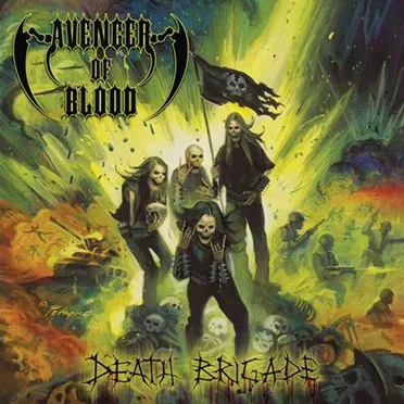 Death Brigade by Avenger of Blood - album cover