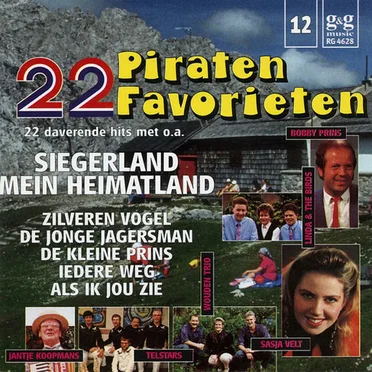 22 piraten favorieten, 12 by Various Artists - album cover