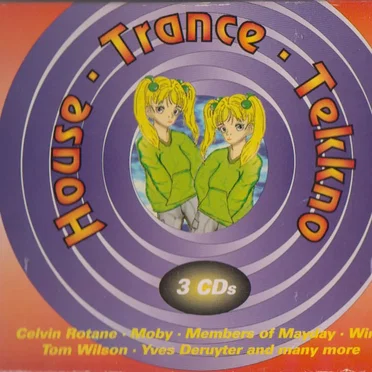 House - Trance - Tekkno by Various Artists - album cover