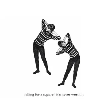 It's Never Worth It by Falling for a Square - album cover