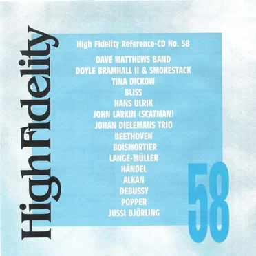 High Fidelity Reference CD No. 58 by Various Artists - album cover