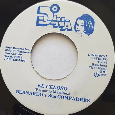 El celoso / El libro de los dioses by Bernardo y Sus Compadres - album cover