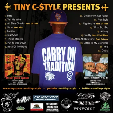 Overtime Vol. 1 by Tiny C-Style - album cover