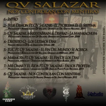 Nos controlan con mentiras by QV Salazar - album cover