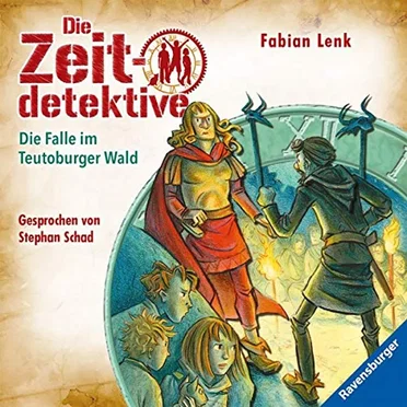 Die Zeitdetektive, Folge 16: Die Falle im Teutoburger Wald by Fabian Lenk - album cover