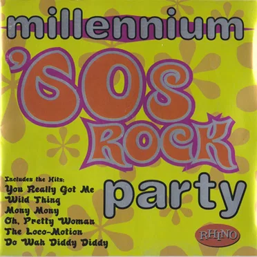 Millennium 60’s Rock Party by Various Artists - album cover
