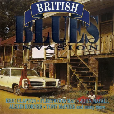 British Blues Invasion by Various Artists - album cover