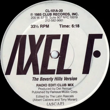 Axel F by Det Reirruc - album cover