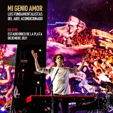 Mi Genio Amor (En Vivo) by Los Fundamentalistas del Aire Acondicionado - album cover