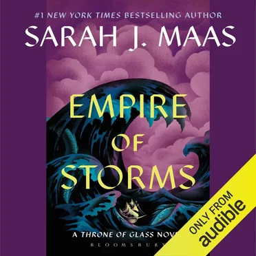 Empire of Storms by Sarah J. Maas - album cover