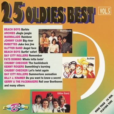 25 Oldies Best, Vol. 5 by Various Artists - album cover