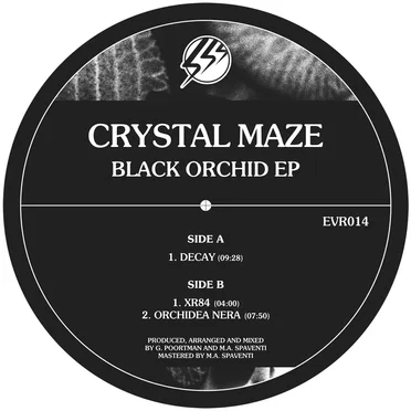 Black Orchid EP by Crystal Maze - album cover