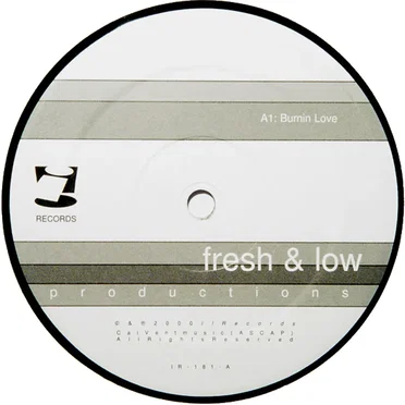 Burnin Love by Fresh & Low - album cover