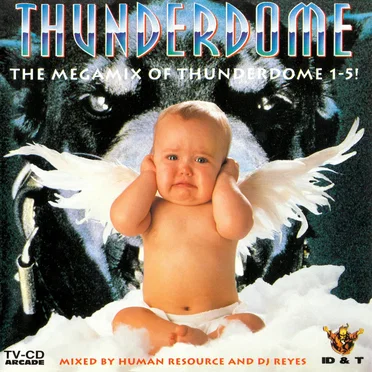Thunderdome: The Megamix of Thunderdome 1‐5! by Various Artists - album cover