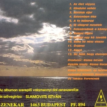 A Holnap Fényei by No - album cover