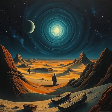Depths Of The Oriental Void by Distant Clouds - album cover