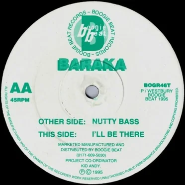 Nutty Bass / I'll Be There by Baraka - album cover