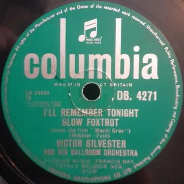 I'll Remember Tonight / I'll Be With You in Apple Blossom Time