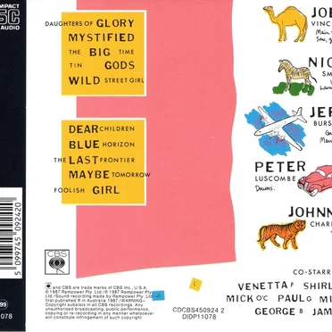 Dear Children by The Black Sorrows - album cover