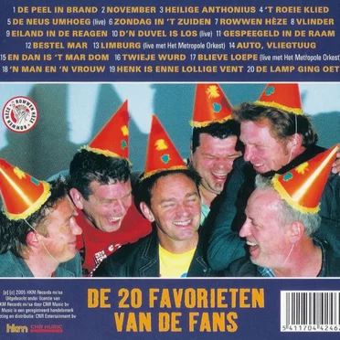 Kilomeaters: 't Beste van 20 joar Rowwen Hèze by Rowwen Hèze - album cover