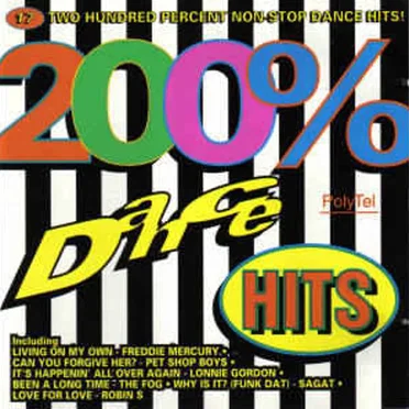 200% Dance Hits by Various Artists - album cover