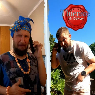Thiensiekobus - Mr. Delivery by Martin Nortje - album cover