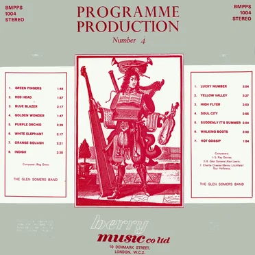 Programme Production Number 4 by The Glen Somers Band - album cover