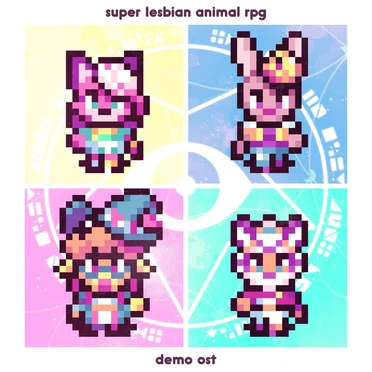 Super Lesbian Animal RPG Demo OST by Beatrix Quinn - album cover
