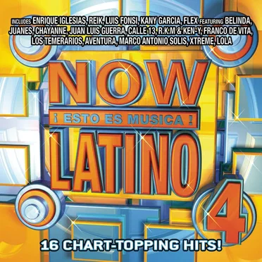 Now ¡Esto es música! Latino 4 by Various Artists - album cover
