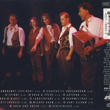 Omunduntn by Hubert von Goisern und die Original Alpinkatzen - album cover