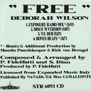 Free by Deborah Wilson - album cover