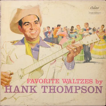 Favorite Waltzes by Hank Thompson and the Brazos Valley Boys - album cover
