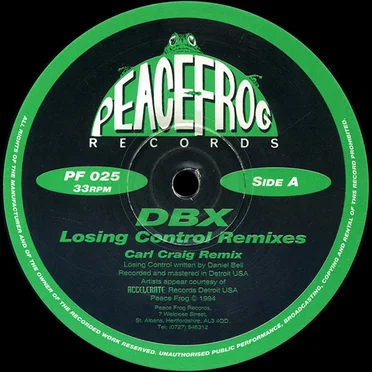 Losing Control (Remixes) by DBX - album cover