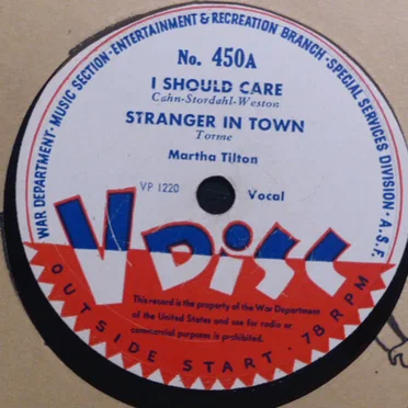 I Should Care / Stranger in Town / Negra consentida / Stuff Like That There by Various Artists - album cover