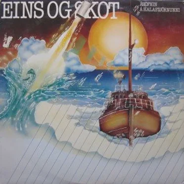 Eins og skot by Áhöfnin á Halastjörnunni - album cover