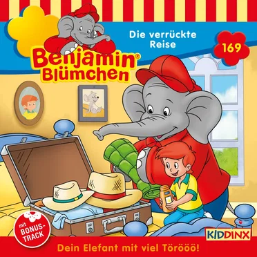 Benjamin Blümchen, Folge 169: Die verrückte Reise by Benjamin Blümchen - album cover
