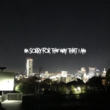 im sorry for the way that i am