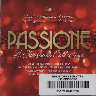 Passione: A Christmas Collection by Various Artists - album cover