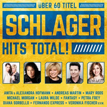 Schlager Hits Total! by Various Artists - album cover