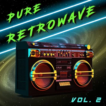 Pure Retrowave Vol. 2 by Various Artists - album cover