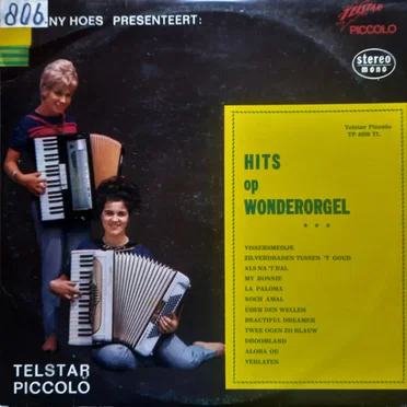 Johnny Hoes presenteert: Hits op wonderorgel by Harmonika Jim - album cover