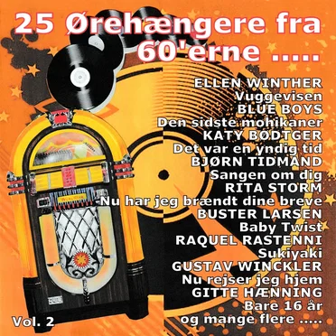 25 Ørehængere fra 60’erne Vol. 2 by Various Artists - album cover