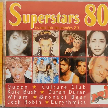 Superstars 80 by Various Artists - album cover